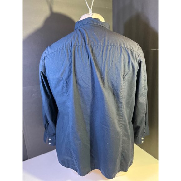 Men’s Tommy Hilfiger 2XL Denim  Navy Blue Long Sleeve - Picture 2 of 10